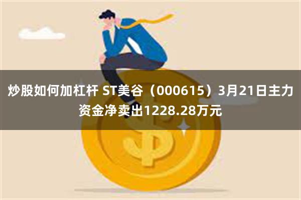 炒股如何加杠杆 ST美谷（000615）3月21日主力资金净卖出1228.28万元